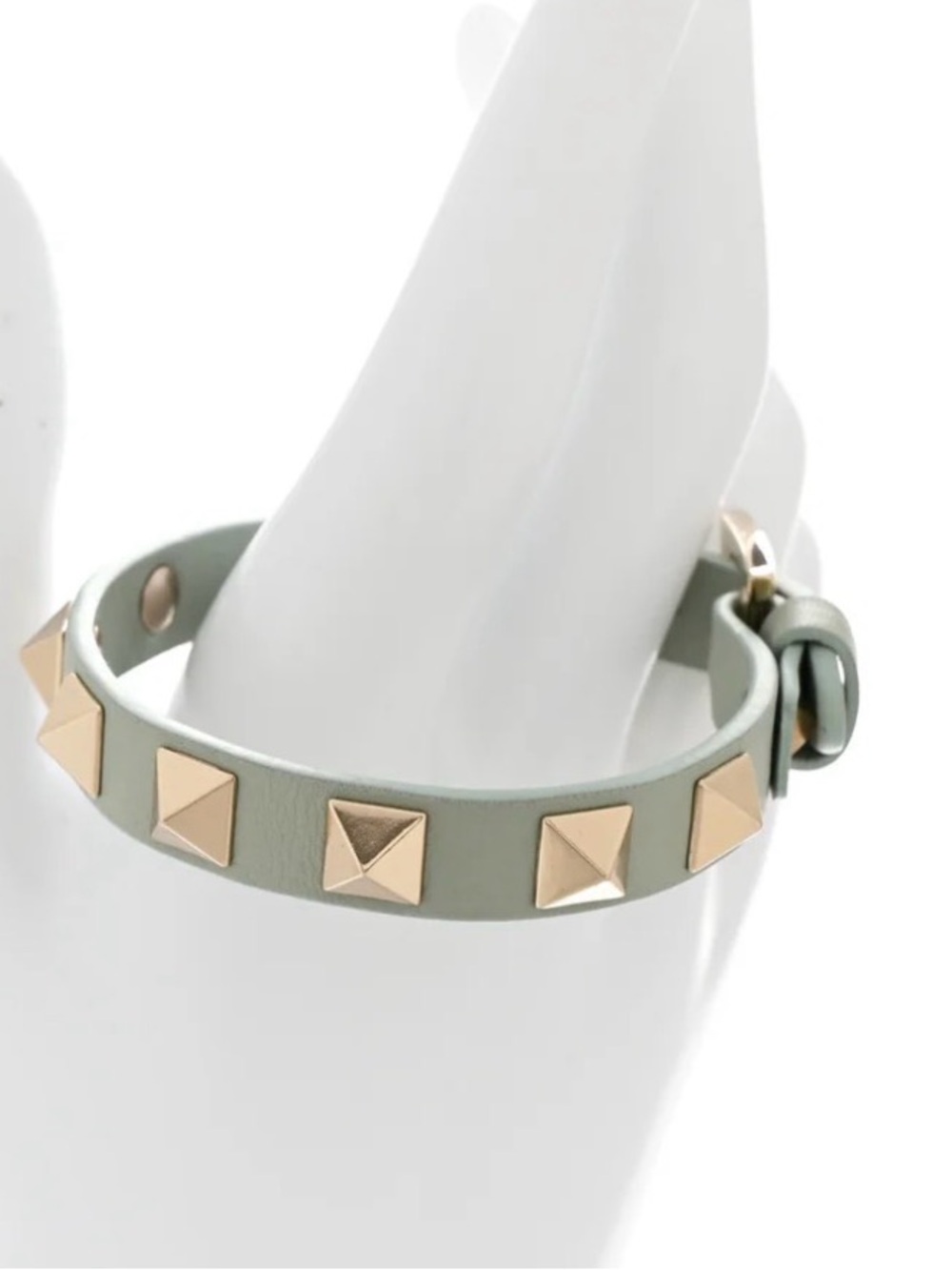 Valentino Garavani “Ice Mint” studded bracelet